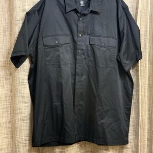 Classic Black Button Down Shirt for Men